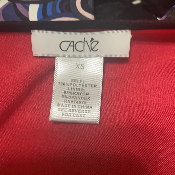 Cache multicolor blouse. - Picture 5 of 5